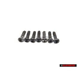 7x VW Original Linsenschraube - N 90130804