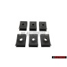 6x VW Original Mutter - N 90650101