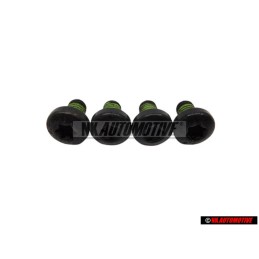 4x VW Original Flachkopfschraube - N 10170302