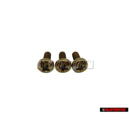 3x VW Original Linsenschraube - N 0141233