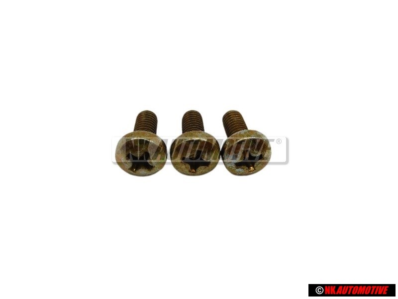 3x VW Original Linsenschraube - N 0141233