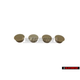 4x VW Original Stopfen Hellbeige - 535867842B 4YV