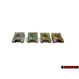 4x VW Original Mutter - N 0154611
