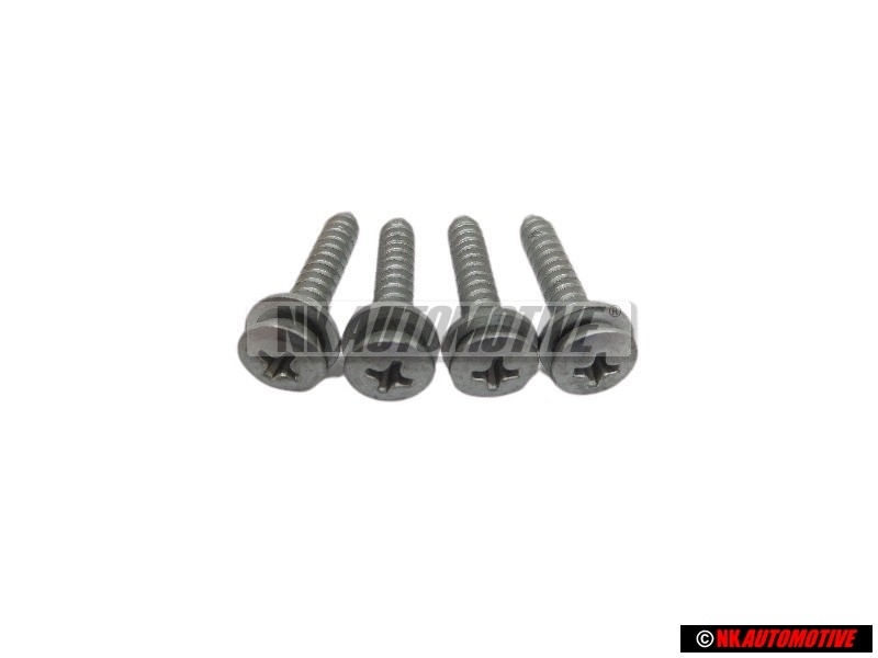 4x VW Original Linsenblechschraube (Kombi) - N 90312901