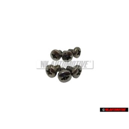 6x VW Original Linsenschraube - N 0141212