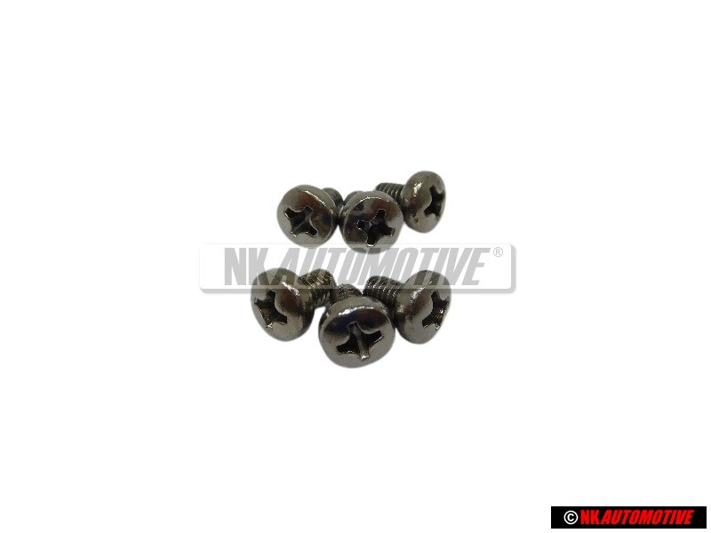 6x VW Original Linsenschraube - N 0141212