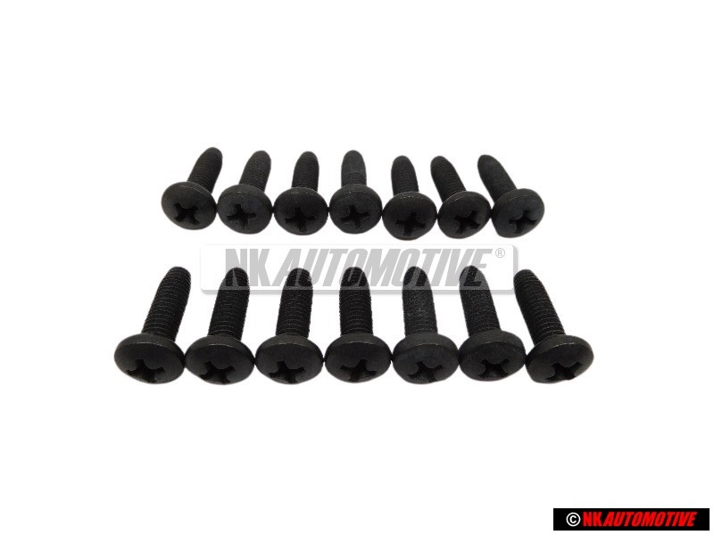 14x VW Original Blechschraube - N 90434501