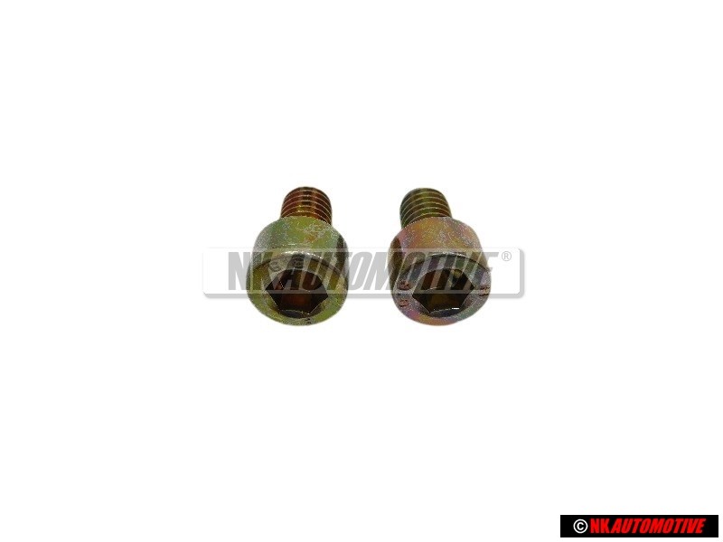 2x VW Original Zylinderschraube Mit Innen- Sechskantkopf - N 0147506