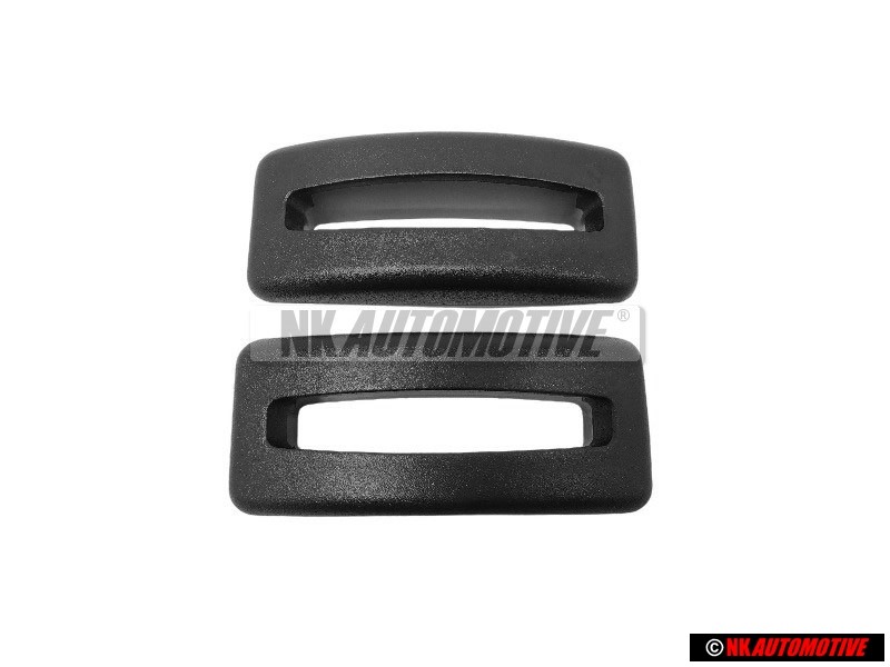 2x VW Original Recaro Sitz Blende - 191881607A