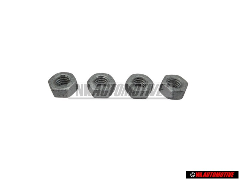 4x VW Original Mutter - N 01100636