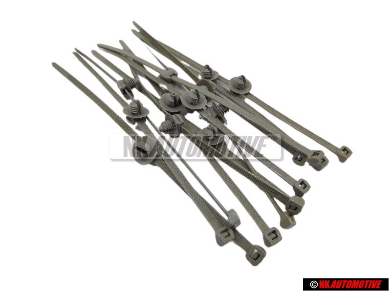 10x VW Original Kabelbinder - 3D0971838N