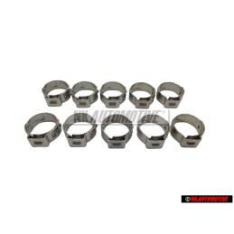 10x VW Original Klemmschelle - N 10083401