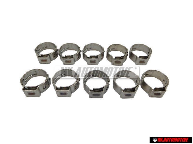 10x VW Original Klemmschelle - N 10083401