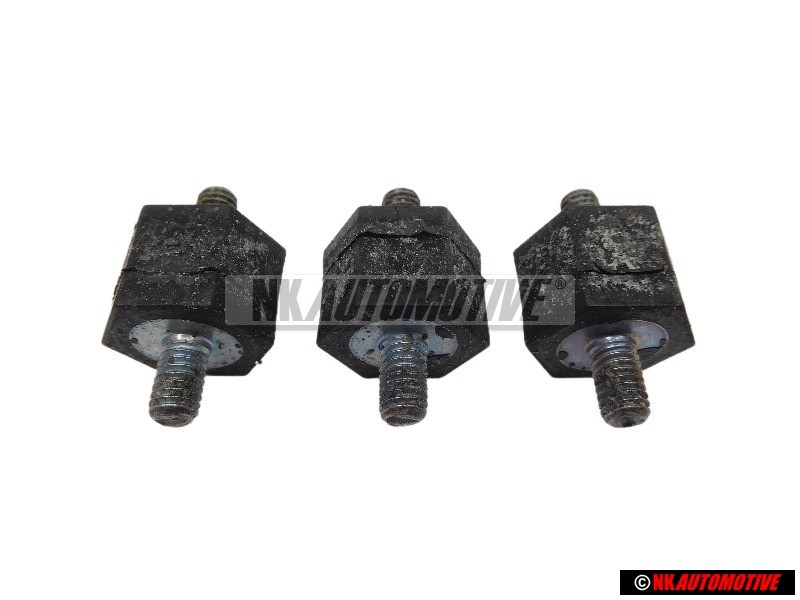 3x VW Original Gummilager - 191201256