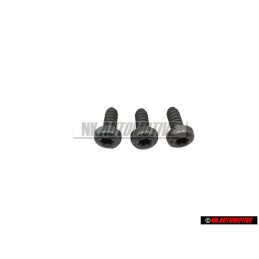 3x VW Original Linsenblechschraube - N 0139771