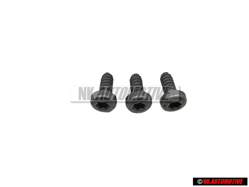 3x VW Original Linsenblechschraube - N 0139771