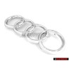 Audi Original Ringe Vorne Kühlergrill Emblem Logo Zeichen Chrom - 4D0853605