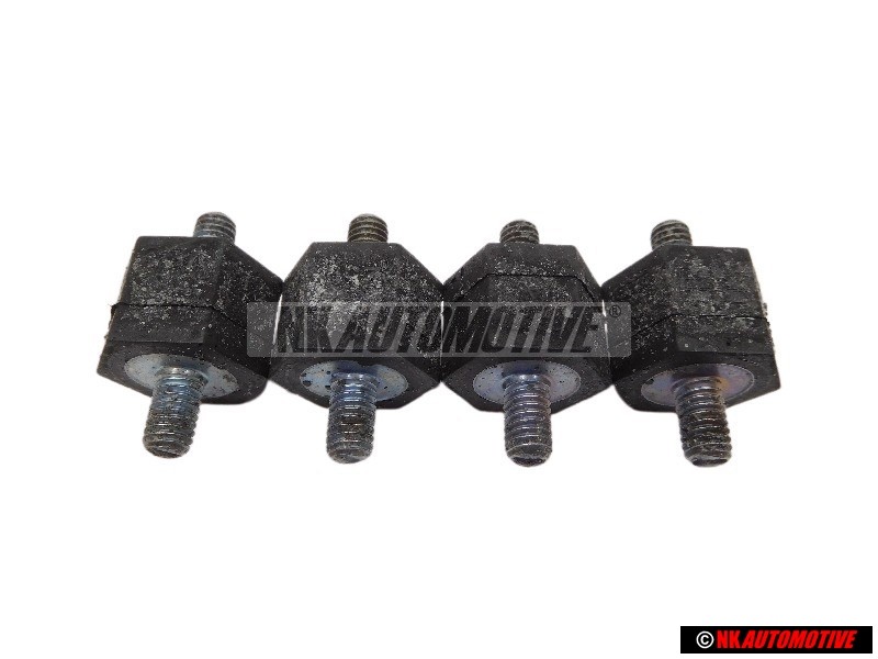 4x VW Original Gummilager - 191201256