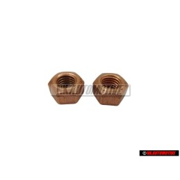 2x VW Original Sechskantmutter - N 0221464