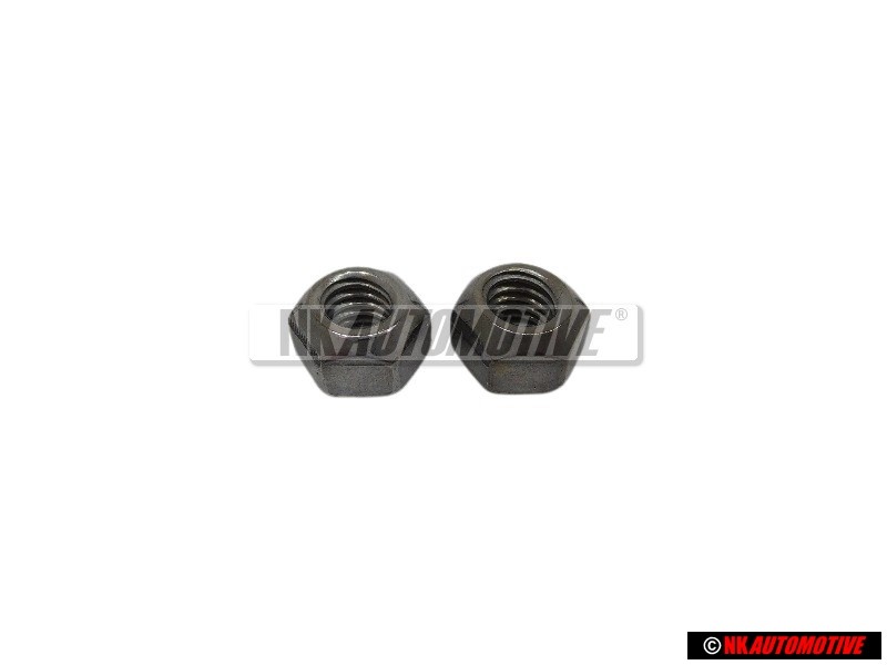 2x VW Original Sechskantmutter - N 02214811