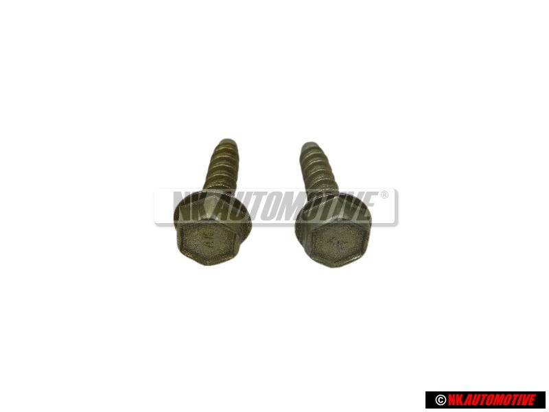 2x VW Original Sechskantblechbundschraube - N 90213201