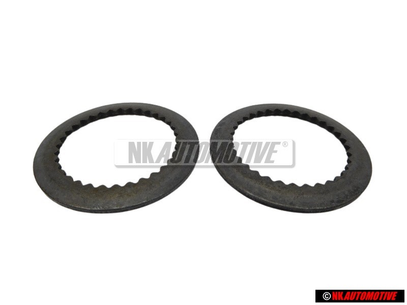 2x VW Original Tellerfeder (innen verzahnt) - 113501327A