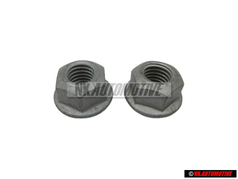 2x VW Original Bundmutter - N 10286110
