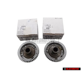 2x VW Original Radnabe Mit Rotor - 357407613B