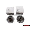 2x VW Original Radnabe Mit Rotor - 357407613B