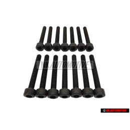 14x VW Original Zylinderschraube Mit Innen- Vielzahnkopf - N 90365801
