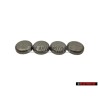 4x VW Original Verschlussdeckel - N 0119034