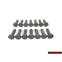14x VW Original Schraube - N 01021612