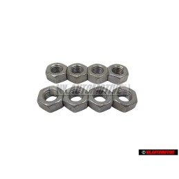 8x VW Original Mutter - N 01100840