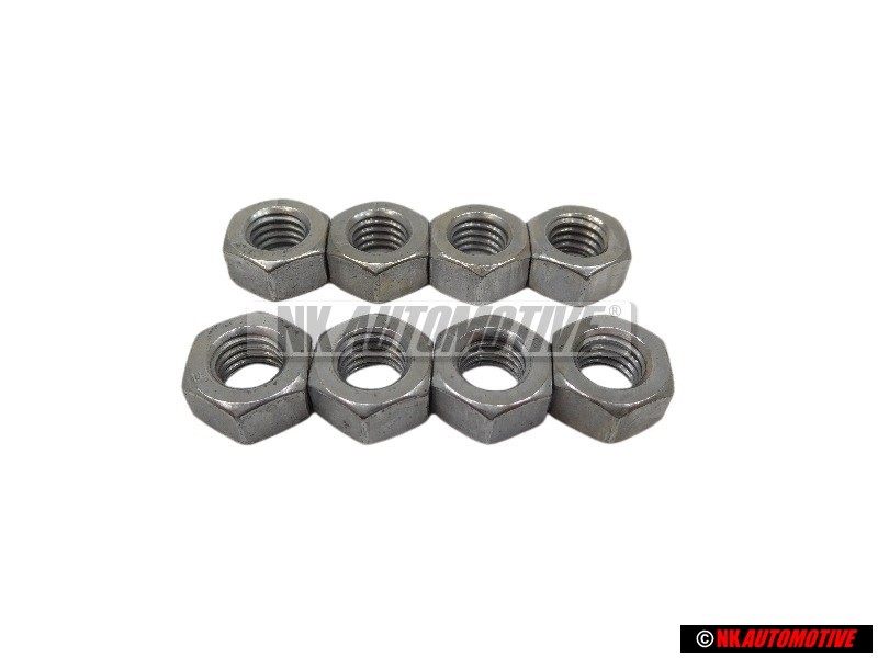 8x VW Original Mutter - N 01100840
