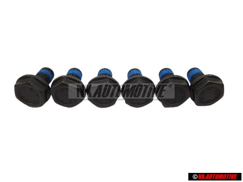 6x VW Original Schraube - N 90206103