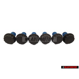 6x VW Original Zwölfkantschraube - N 90946201