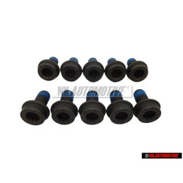 10x VW Original Zylinderschraube - N 90539801