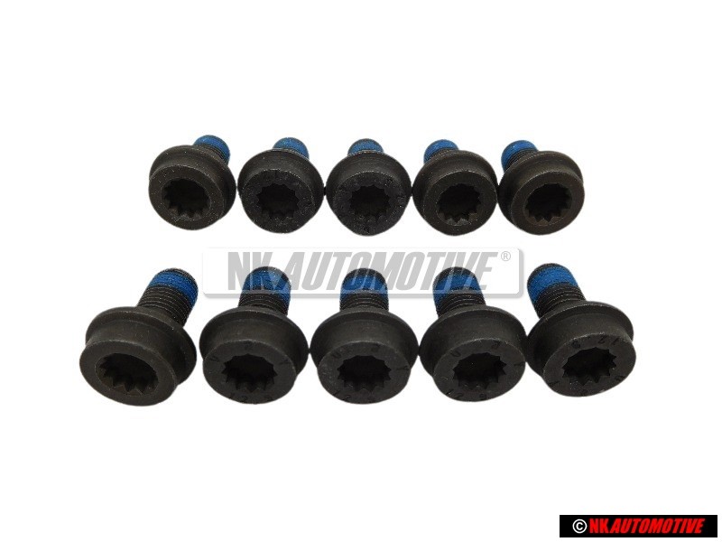 10x VW Original Zylinderschraube - N 90539801