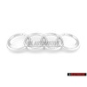 Audi Original Ringe Vorne Kühlergrill Emblem Logo Zeichen Chrom - 811853601