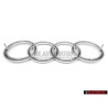 Audi Original Ringe Vorne Kühlergrill Emblem Logo Zeichen Chrom - 811853601