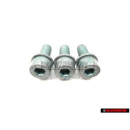 3x VW Original Zylinderschraube Mit Innen- Sechskantkopf - N 90221803