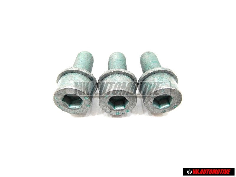 3x VW Original Zylinderschraube Mit Innen- Sechskantkopf - N 90221803