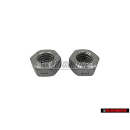 2x VW Original Sechskantmutter - N 90074401
