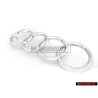 Audi Original Ringe Vorne Kühlergrill Emblem Logo Zeichen Chrom - 893853605