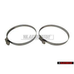2x VW Original Schlauchschelle - N 0245085
