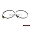 2x VW Original Schlauchschelle - N 0245085