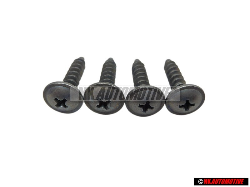 4x VW Original Linsenblechschraube - N 90172004