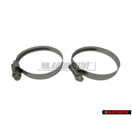 2x VW Original Schlauchschelle - N 0245044