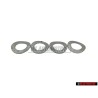 4x VW Original Scheibe - N 01224110