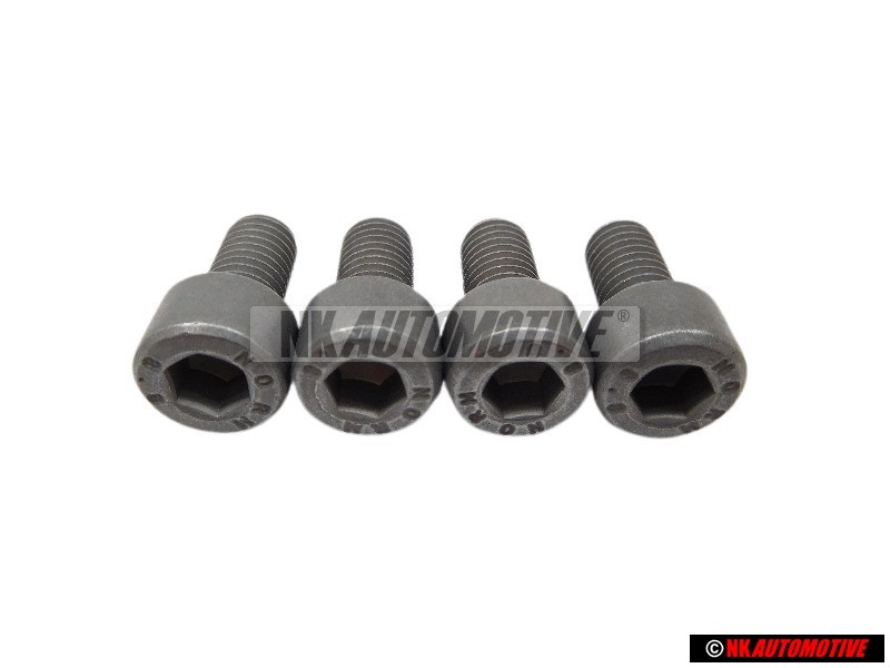 4x VW Original Zylinderschraube Mit Innen- Sechskantkopf - N 01473911